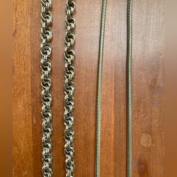 Vintage Silver Statement Chain or CHAINS! - Picture 4 of 9